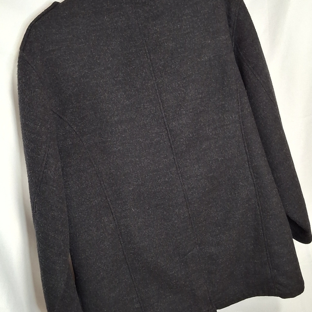 Vertical Robert Comstack Wool Blend Coat Xl - image 7